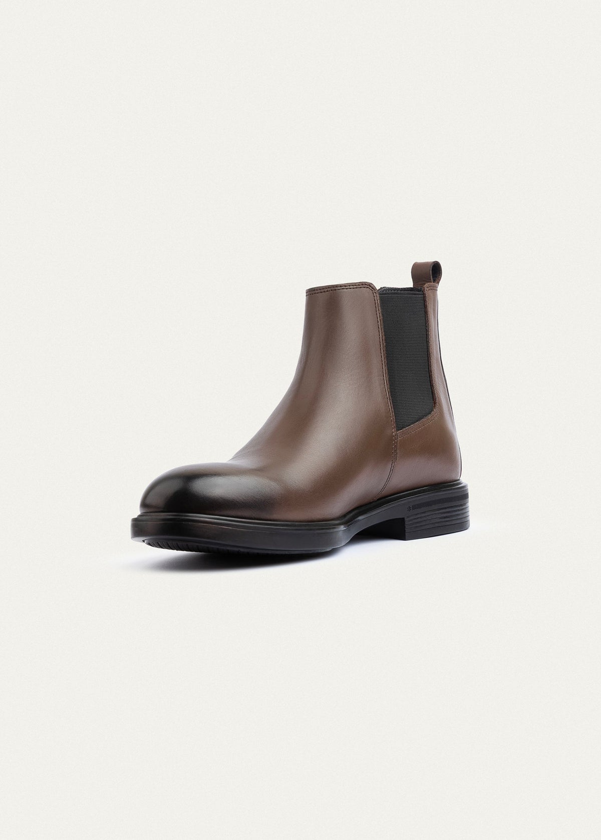 Leather Chelsea Boot — Brown