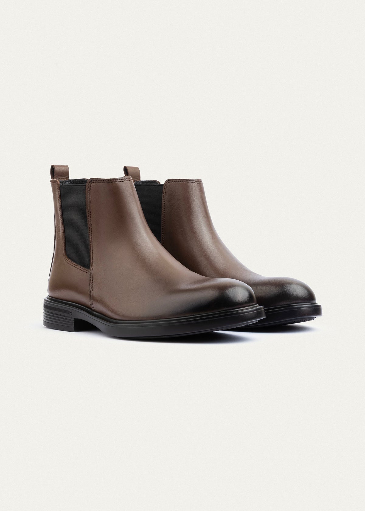 Leather Chelsea Boot — Brown