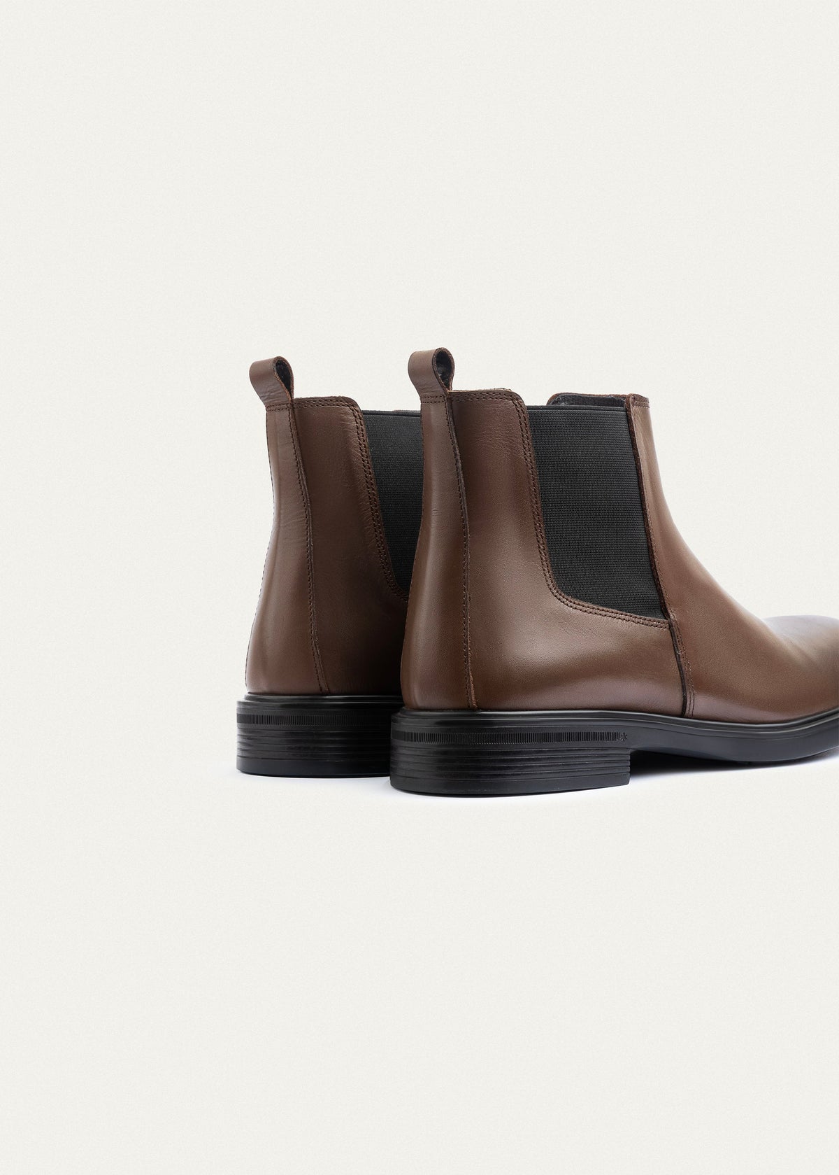 Leather Chelsea Boot — Brown