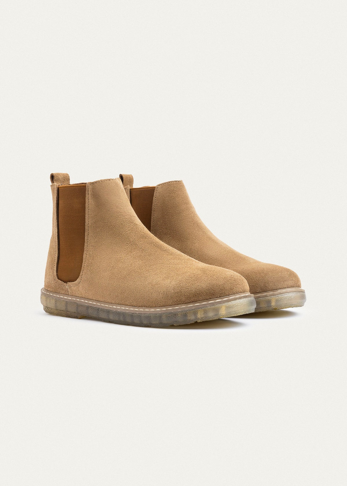 Suede Chelsea Boot — Cafe