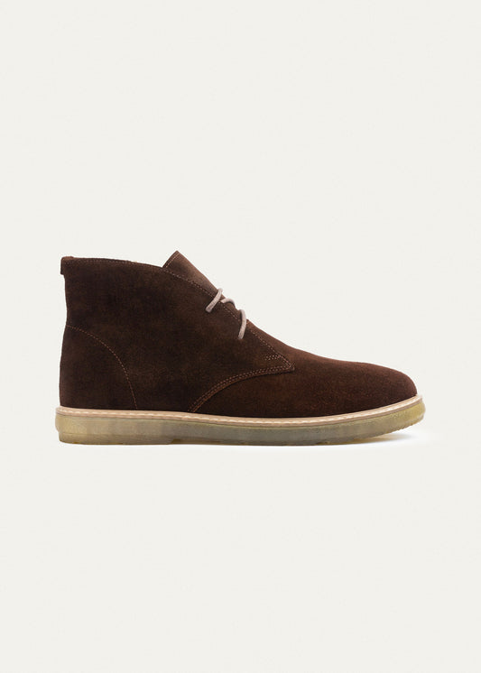 Suede Desert Boot — Brown