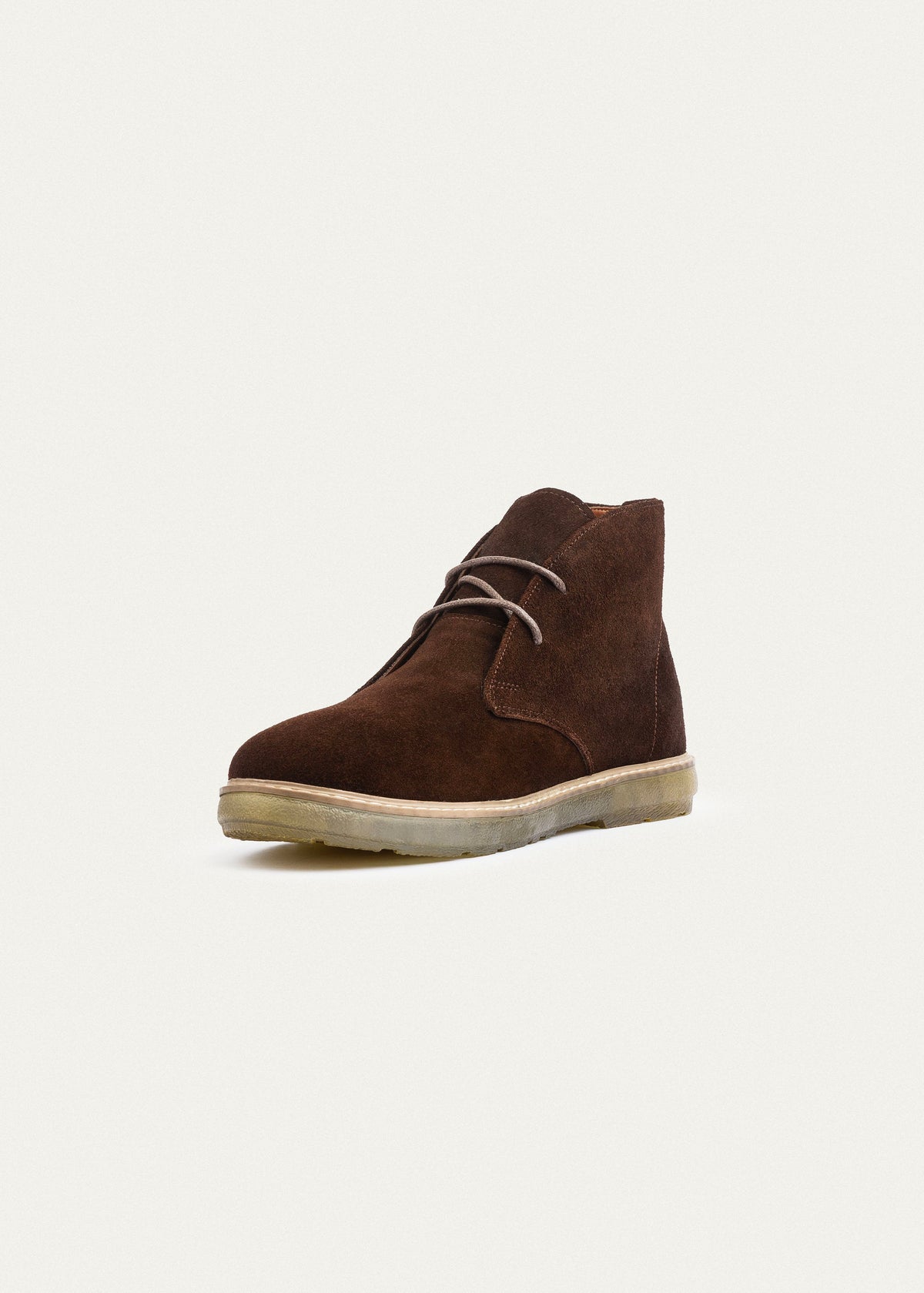 Suede Desert Boot — Brown