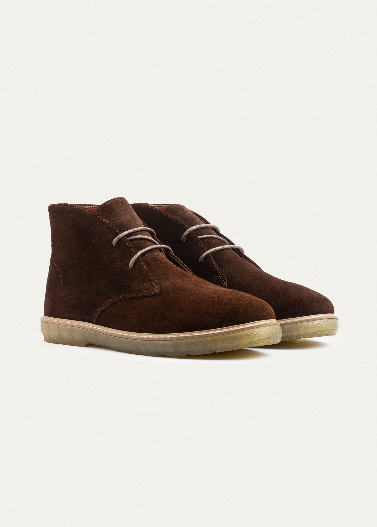 Suede Desert Boot — Brown