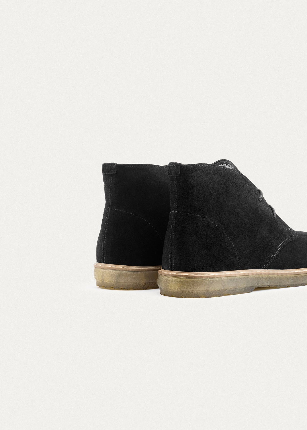 Suede Desert Boot — Black