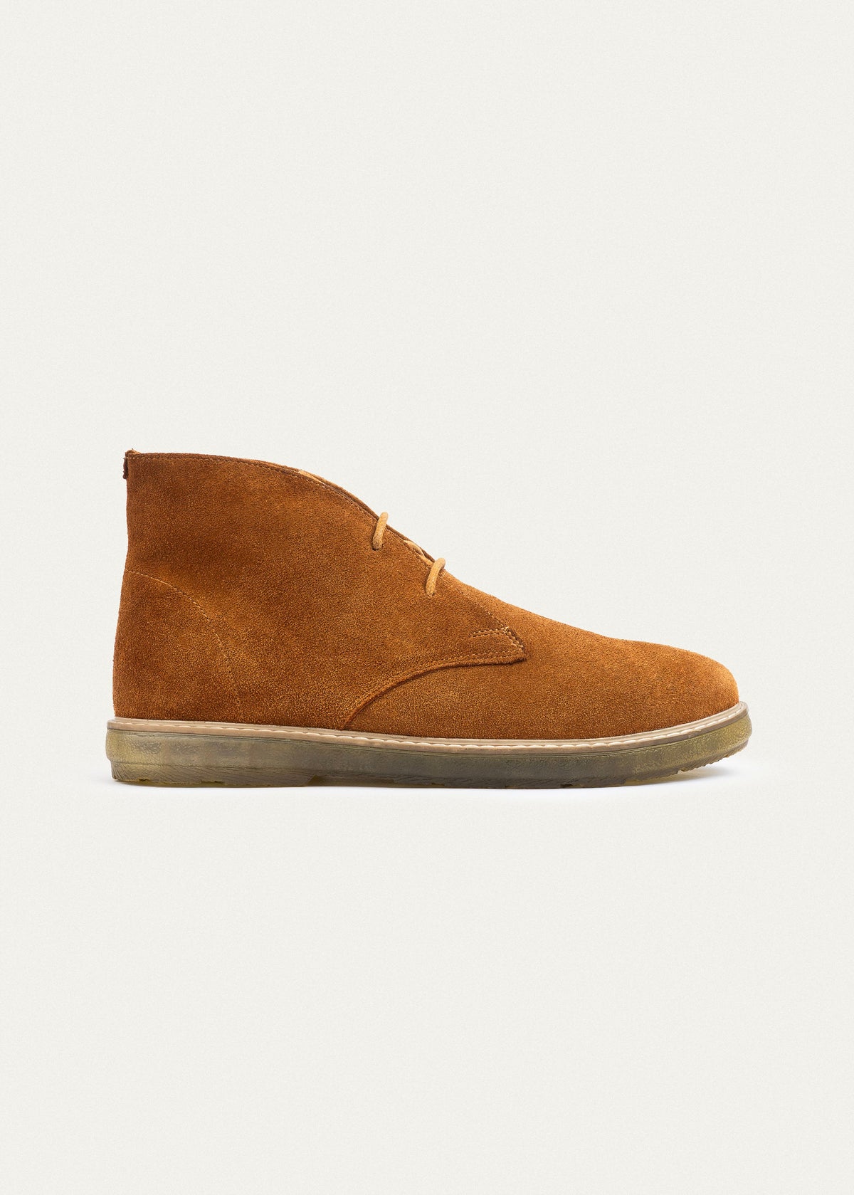 Suede Desert Boot — Light Brown
