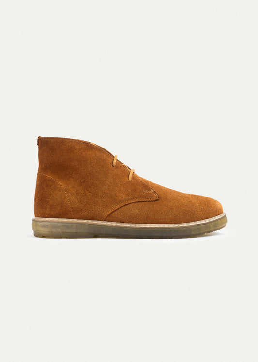 Suede Desert Boot — Light Brown