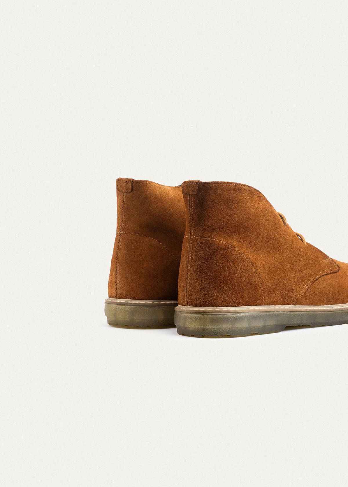 Suede Desert Boot — Light Brown