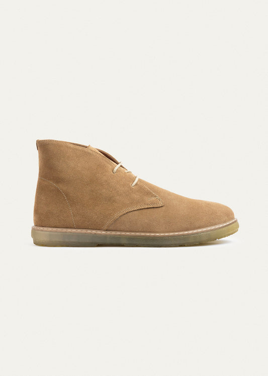 Suede Desert Boot — Cafe