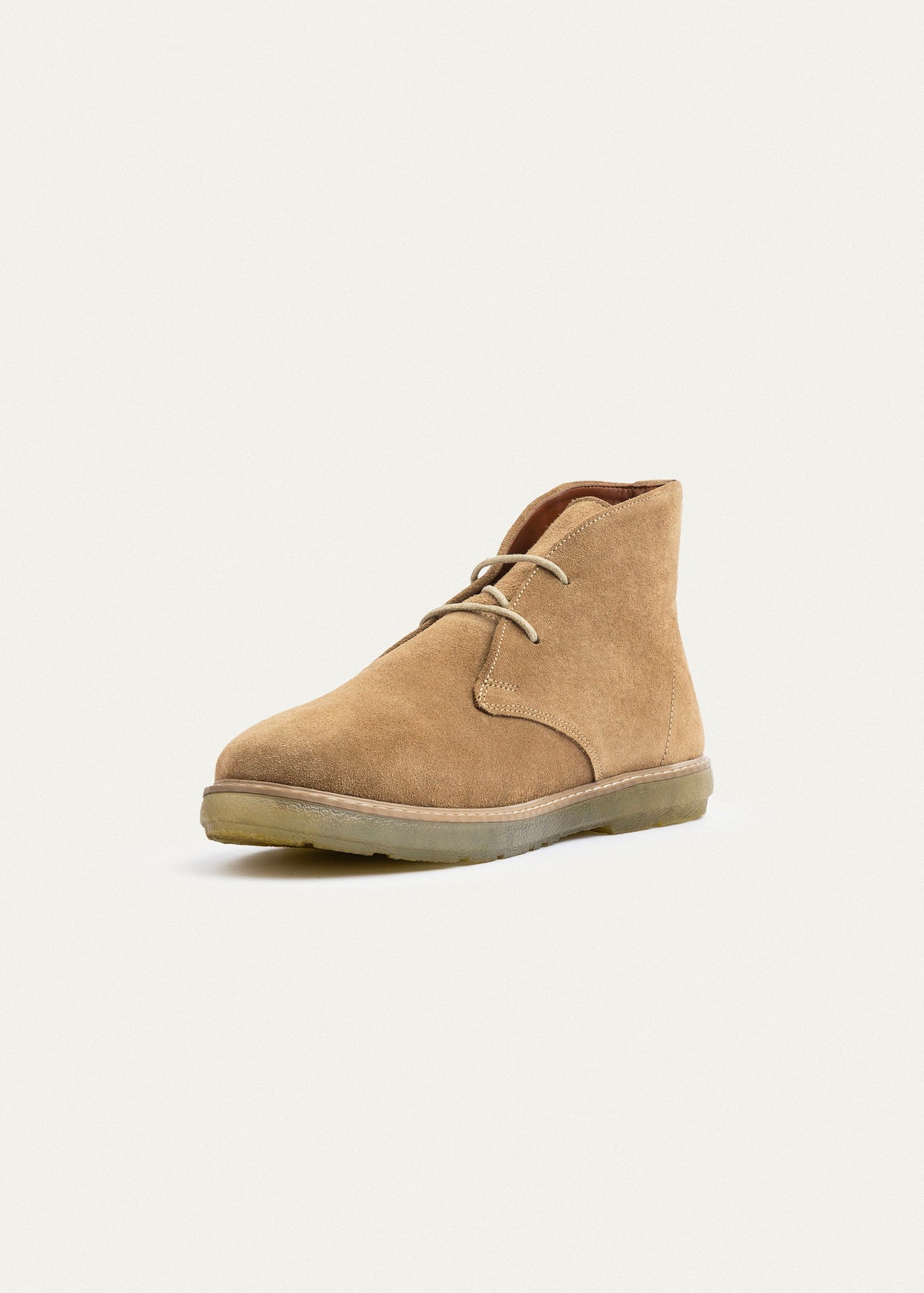 Suede Desert Boot — Cafe