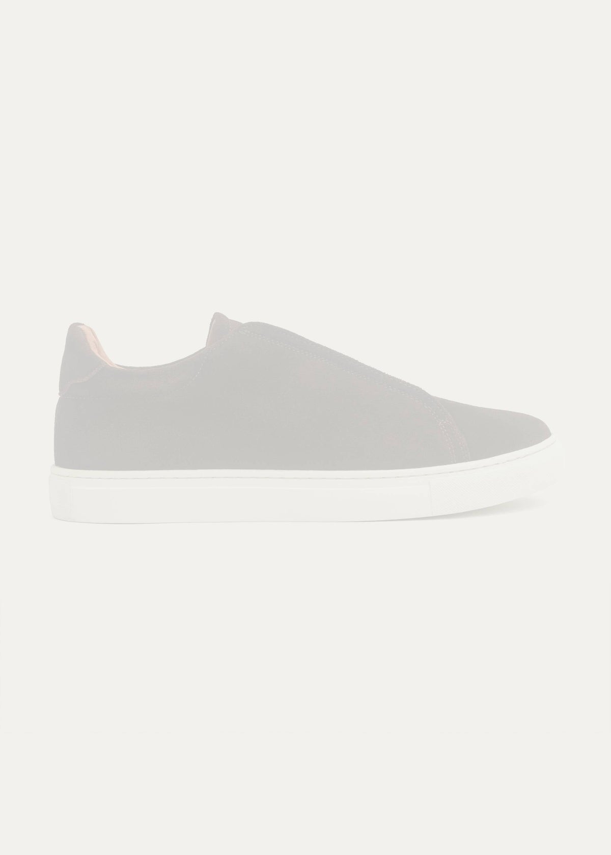 Suede Slip-On Sneaker — Brown