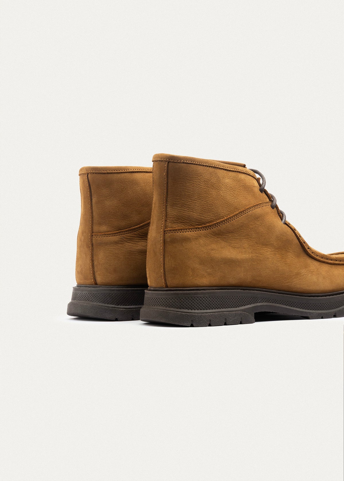 Utility Leather Chukka Boot — Sandy Brown