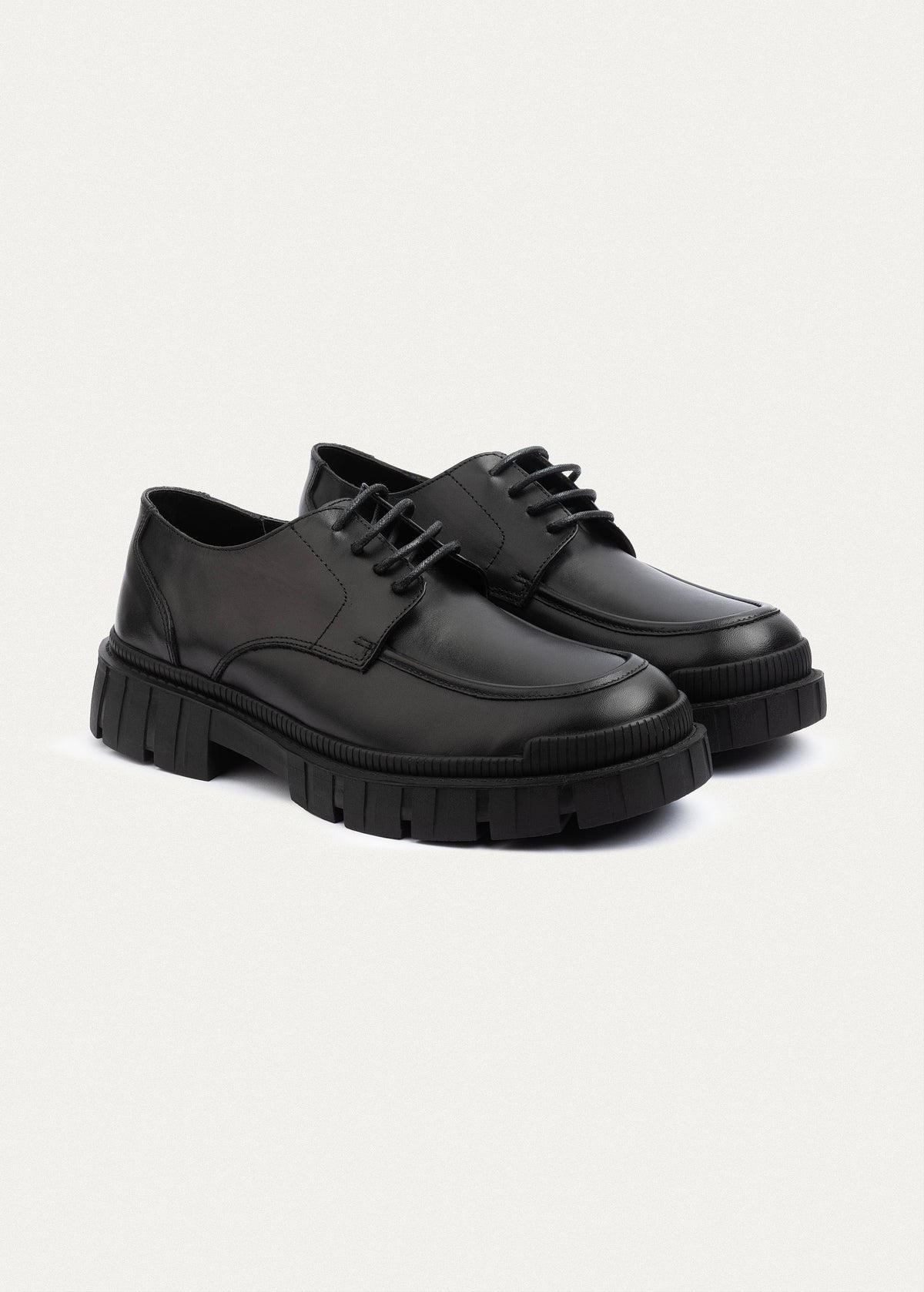 Urban Derby Shoes — Black