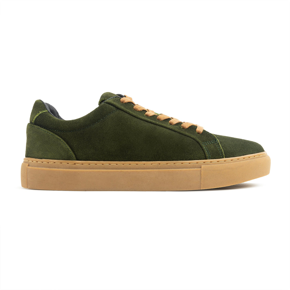 Olive — Suede calf leather