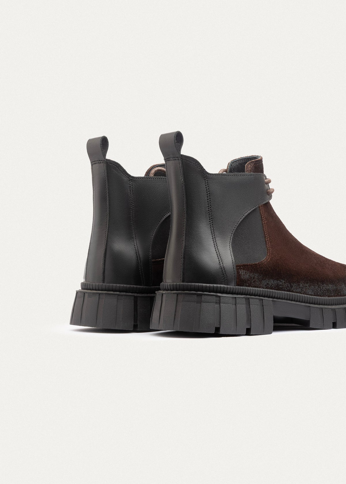 Suede Chelsea Boot — Brown