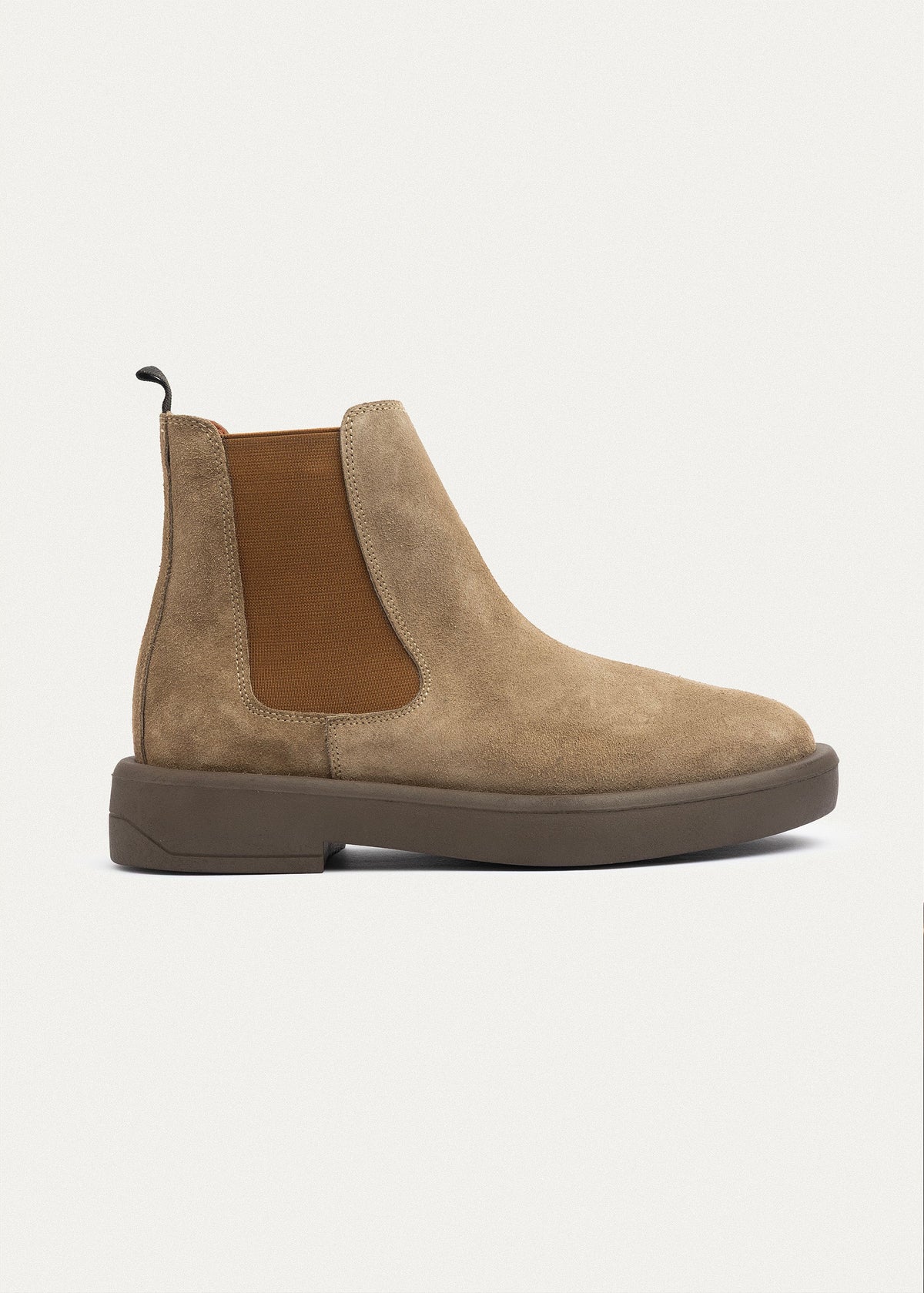 Luxe Leather Chelsea Boot — Cafe