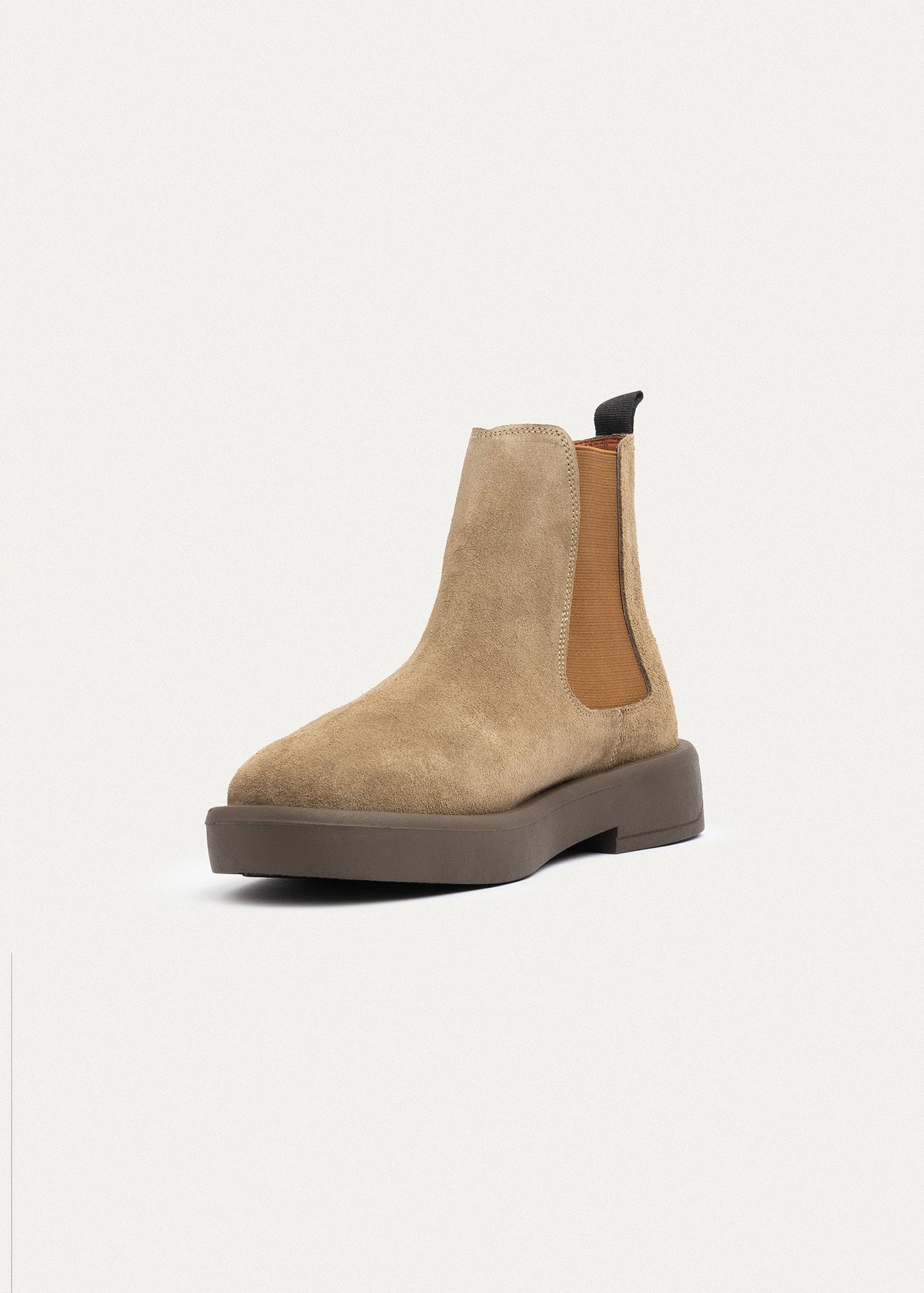 Luxe Leather Chelsea Boot — Cafe