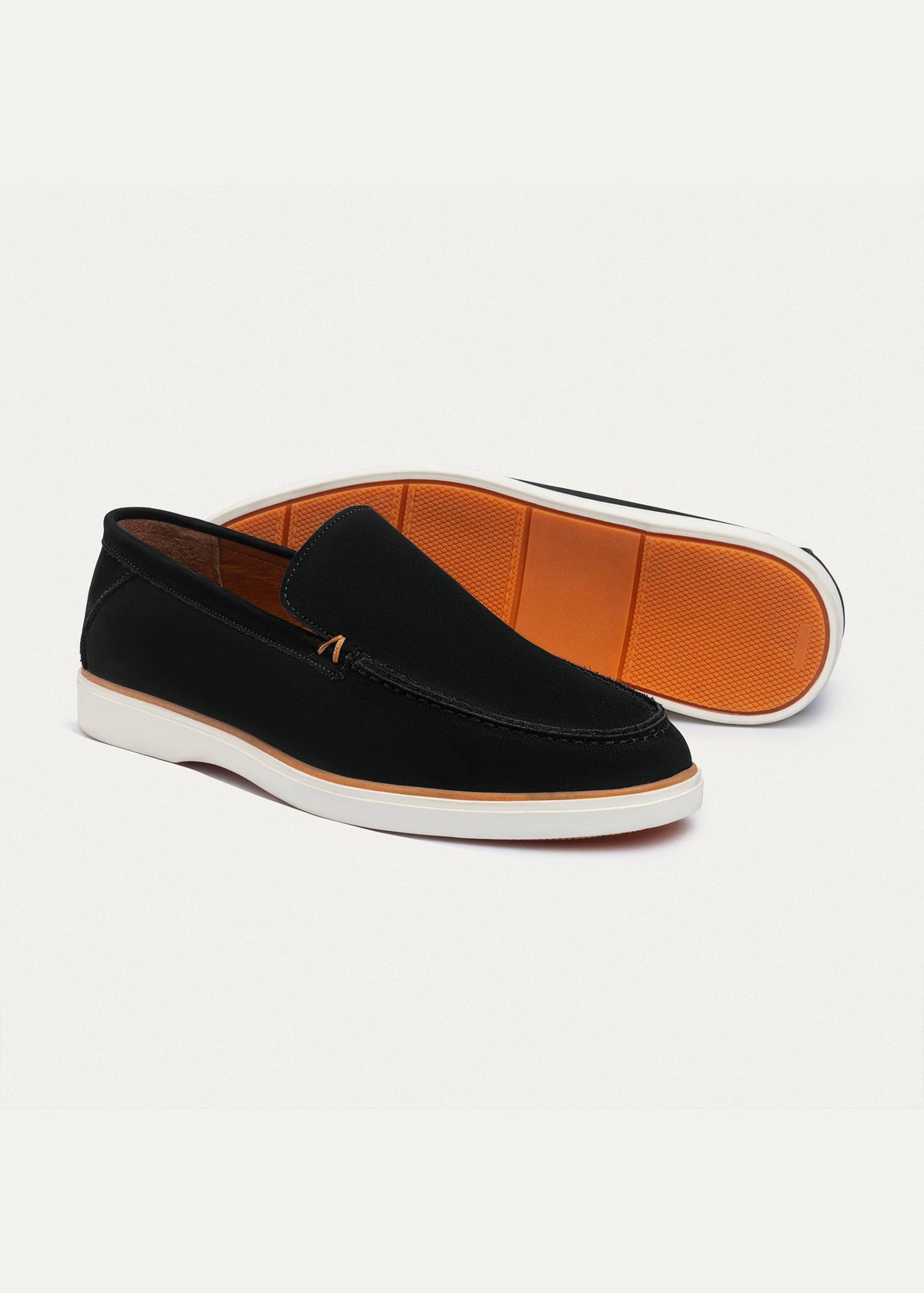 Smart Leather Loafer — Black