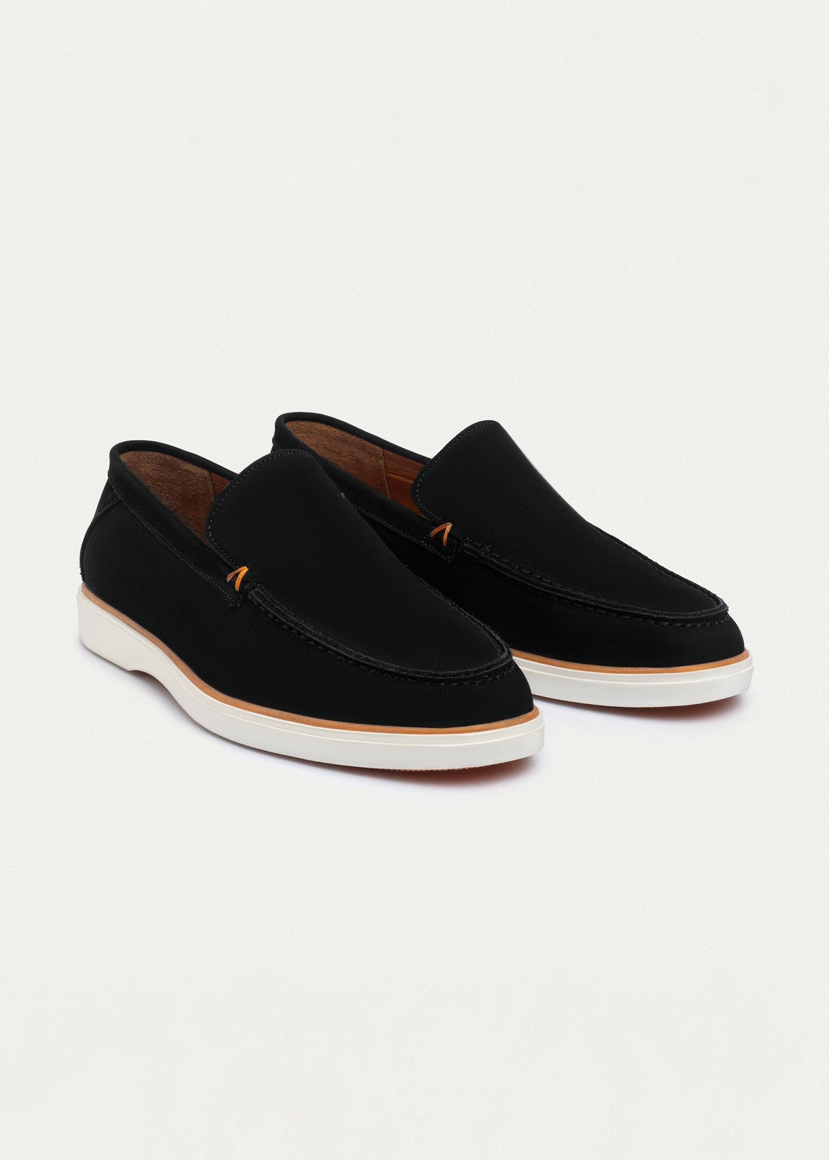 Smart Leather Loafer — Black
