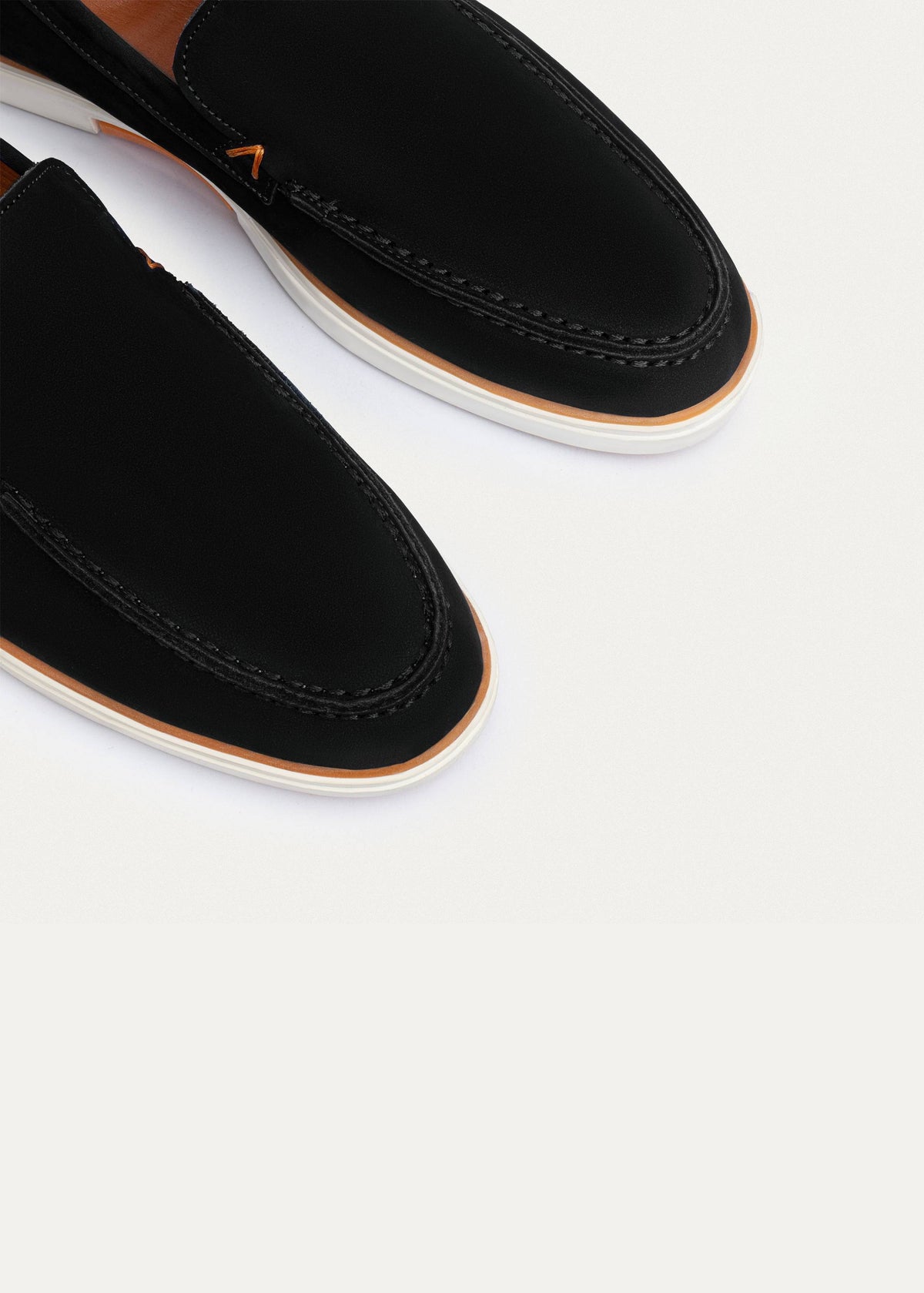 Smart Leather Loafer — Black