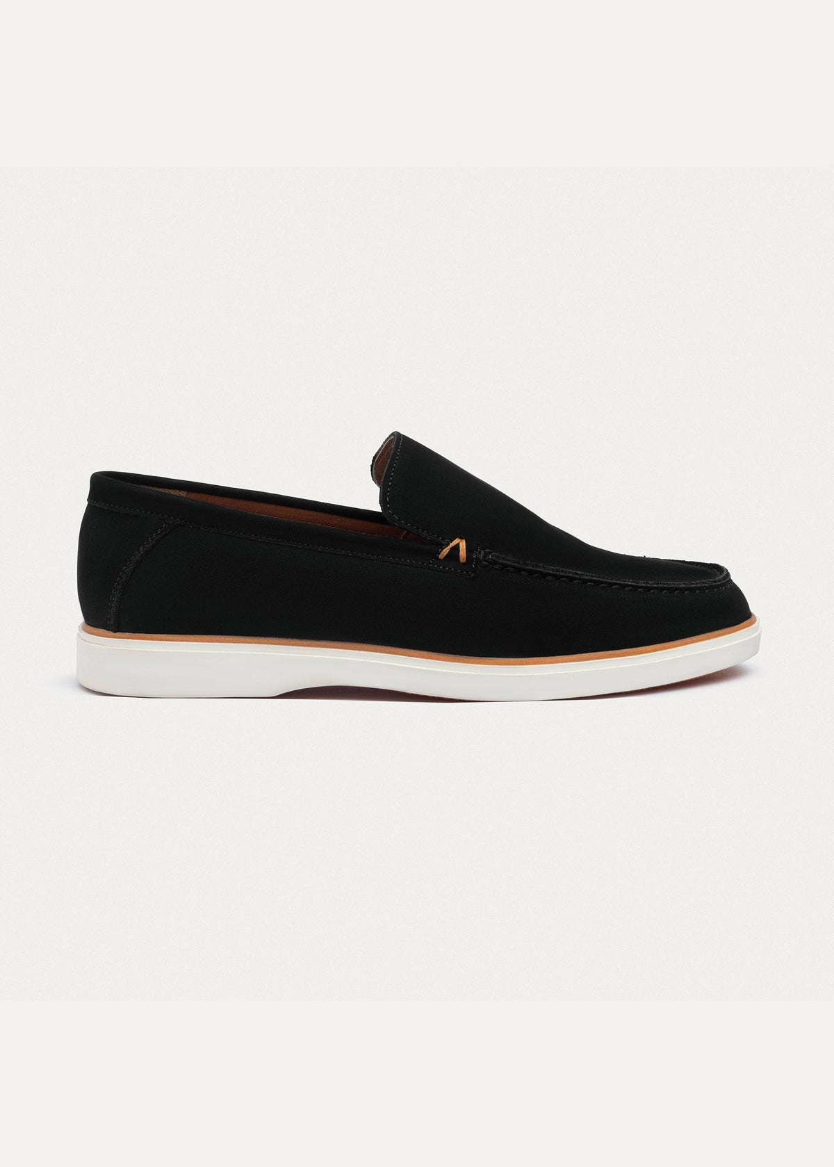 Smart Leather Loafer — Black