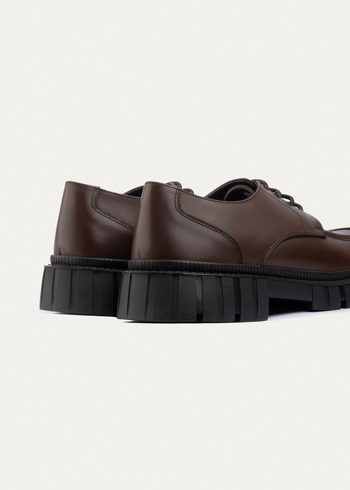 Urban Derby Shoes — Brown