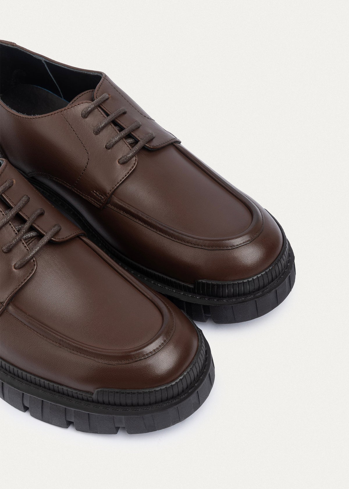 Urban Derby Shoes — Brown
