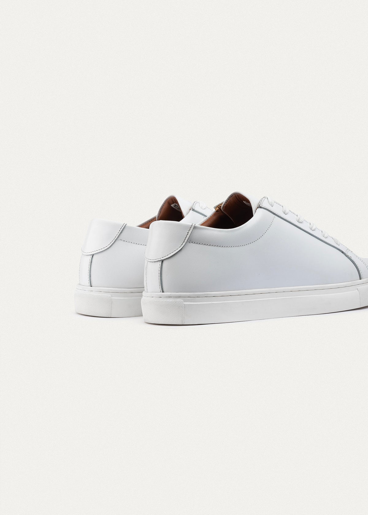 Leather Comfort Sneaker — White