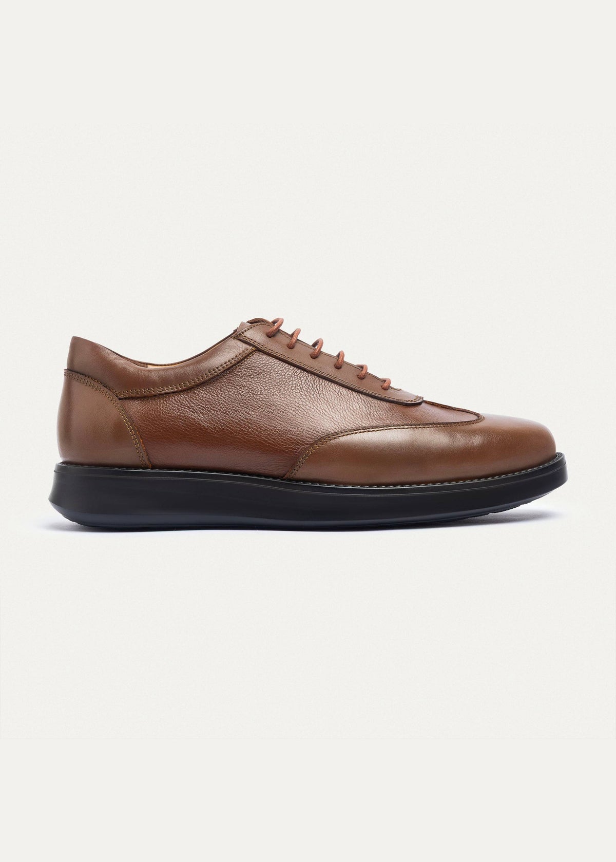 Classic Leather Derby — Tan Brown