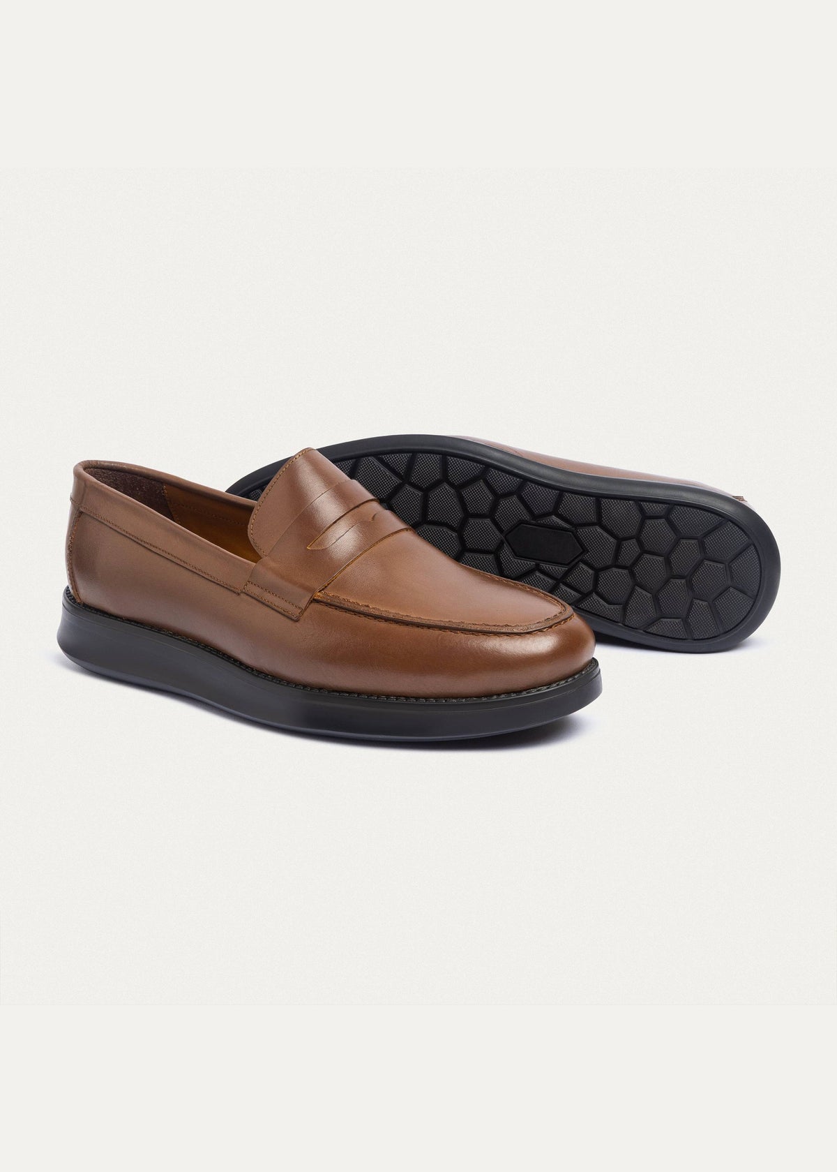 Penny Loafer — Tan Brown