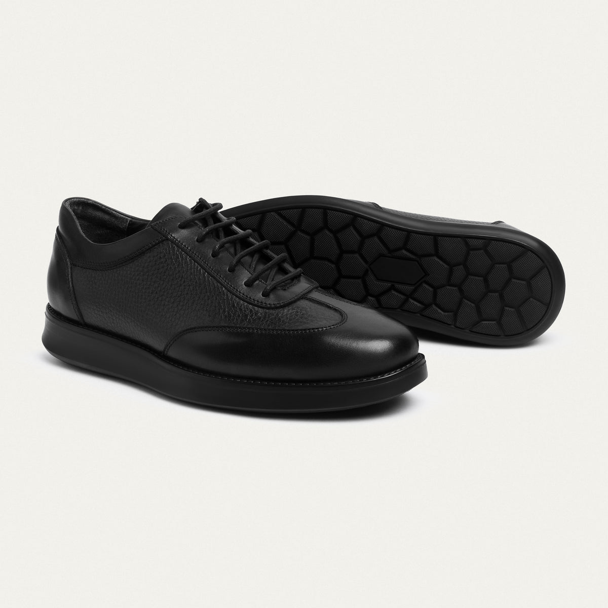Classic Leather Derby — Black