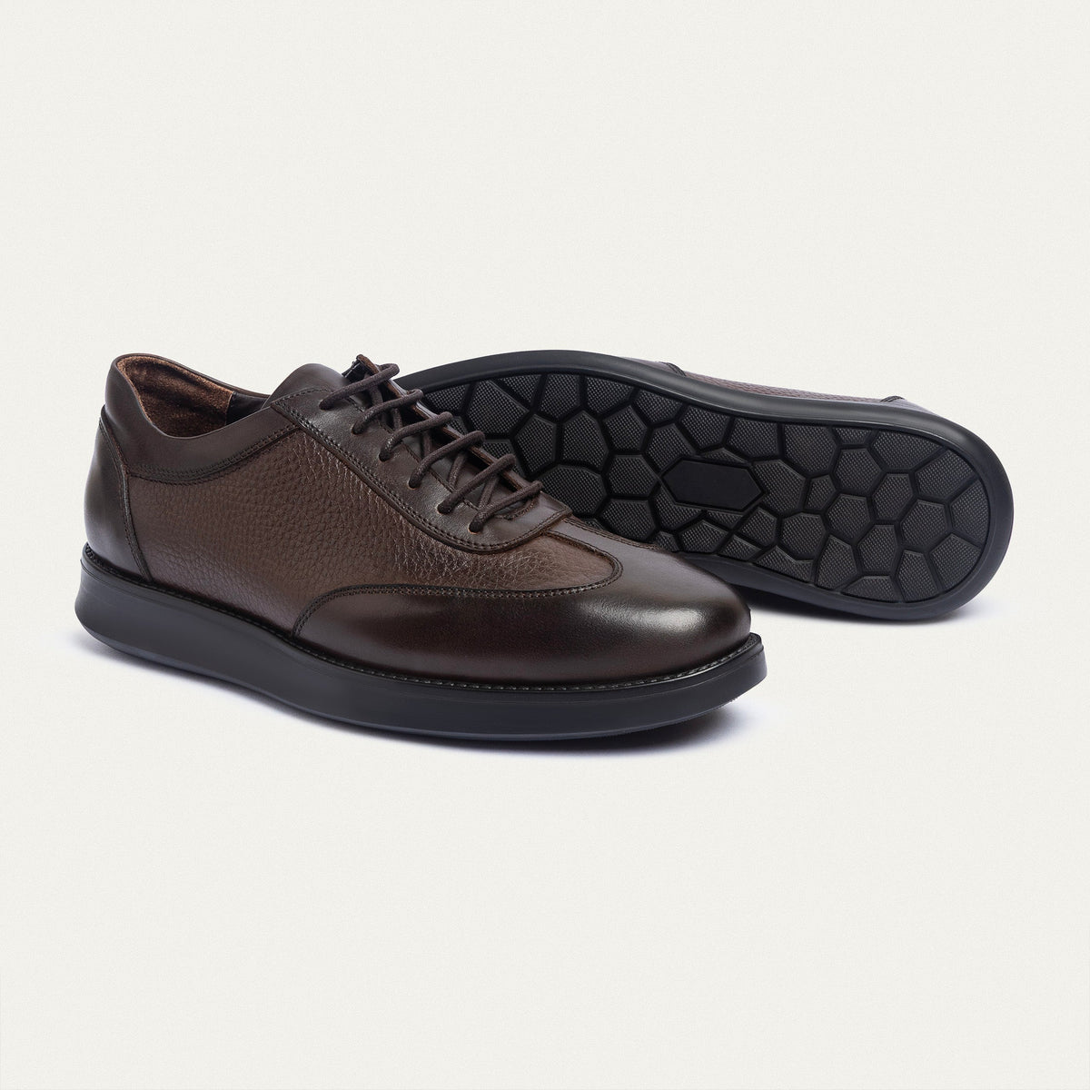 Classic Leather Derby — Brown