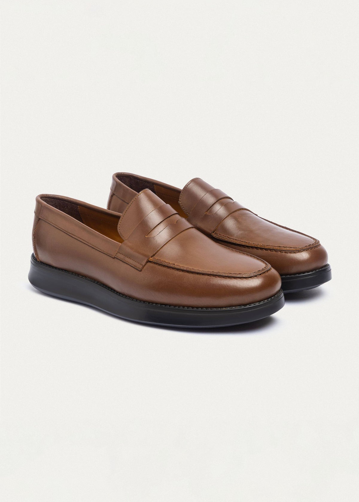 Penny Loafer — Tan Brown