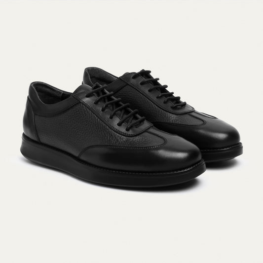 Classic Leather Derby — Black