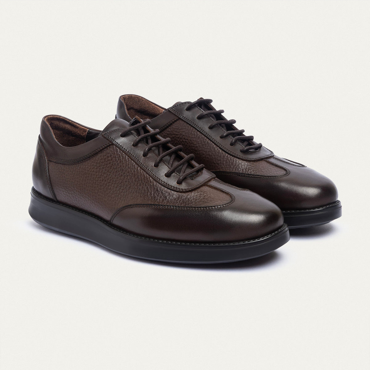Classic Leather Derby — Brown