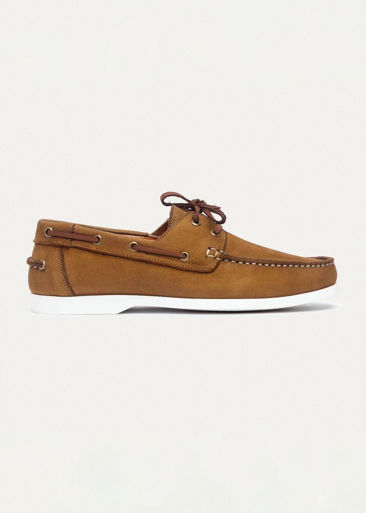 Leather Boat Shoe — Cafe