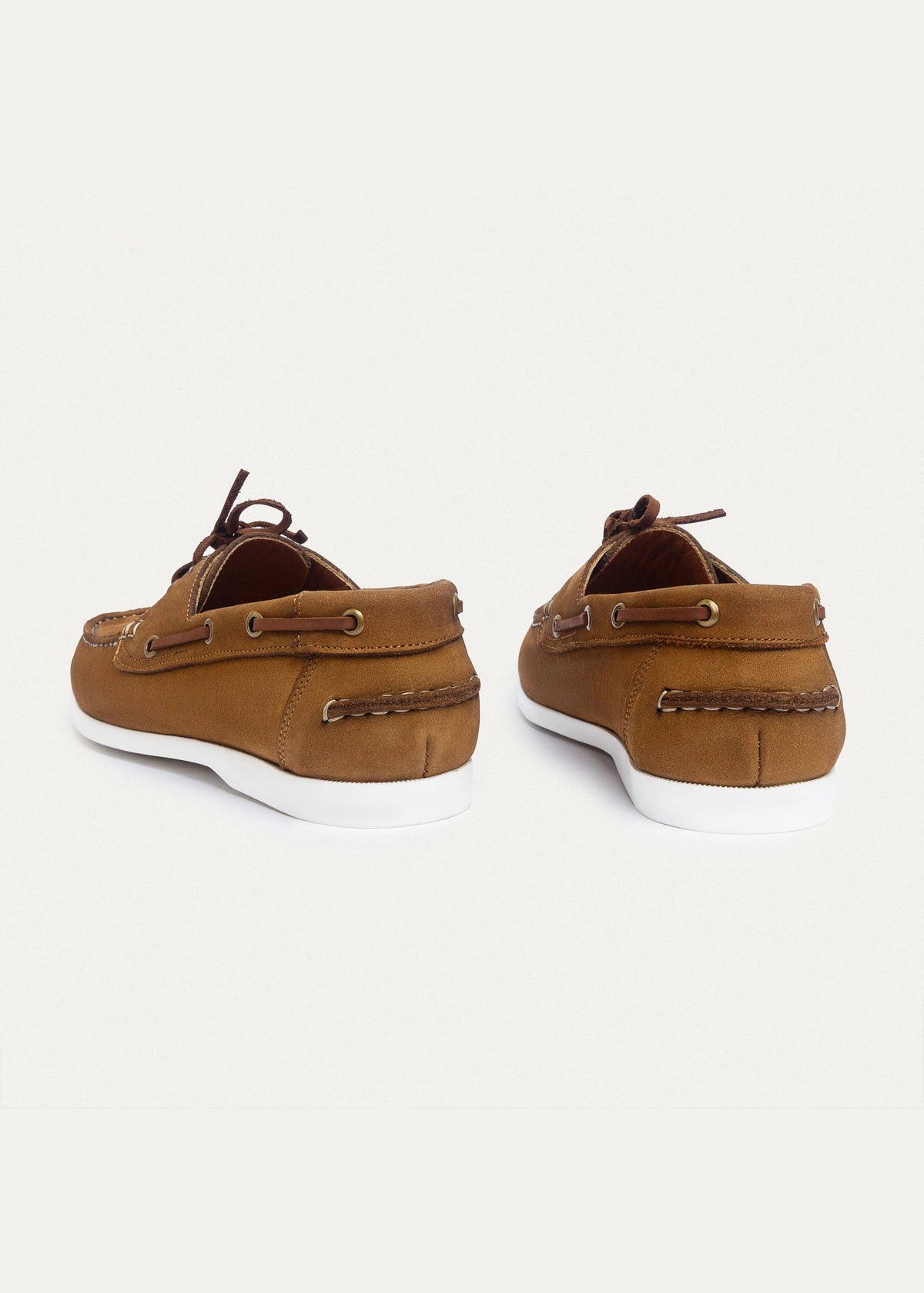 Leather Boat Shoe — Cafe
