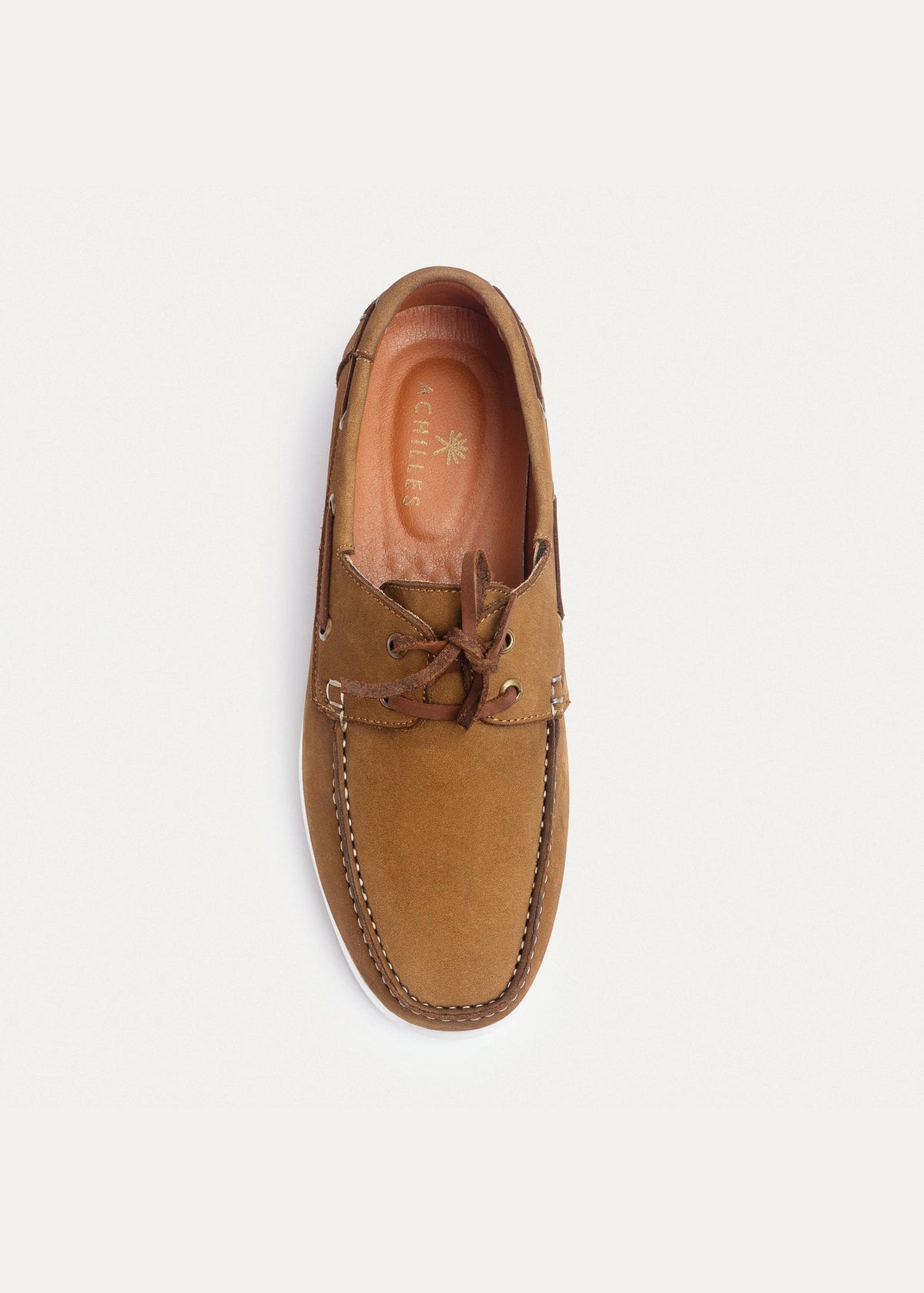 Leather Boat Shoe — Cafe