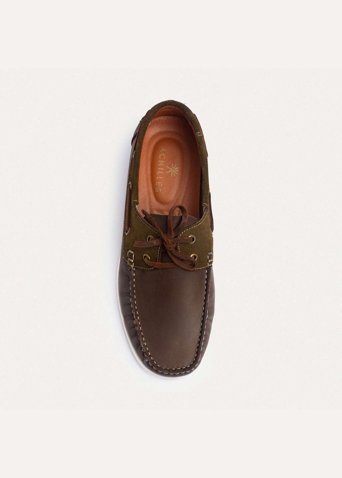 Leather Boat Shoe II — Brown