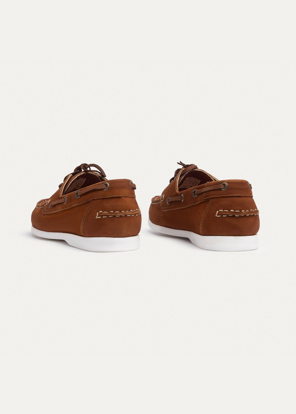 Leather Boat Shoe — Cinnamon