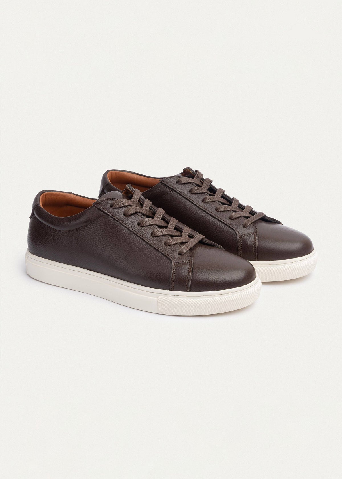 Textured Comfort Sneaker — Brown