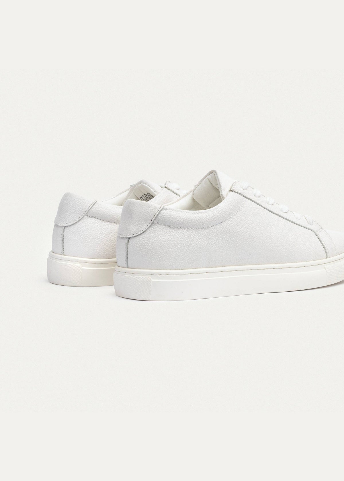 Textured Comfort Sneaker — White