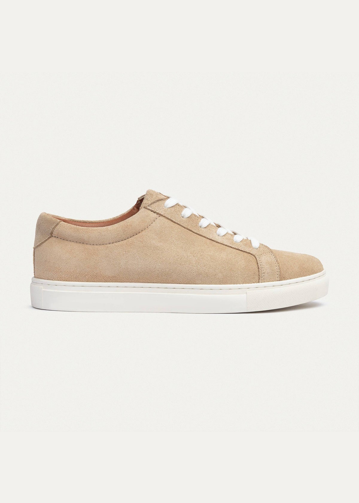 Leather Comfort Sneaker — Beige