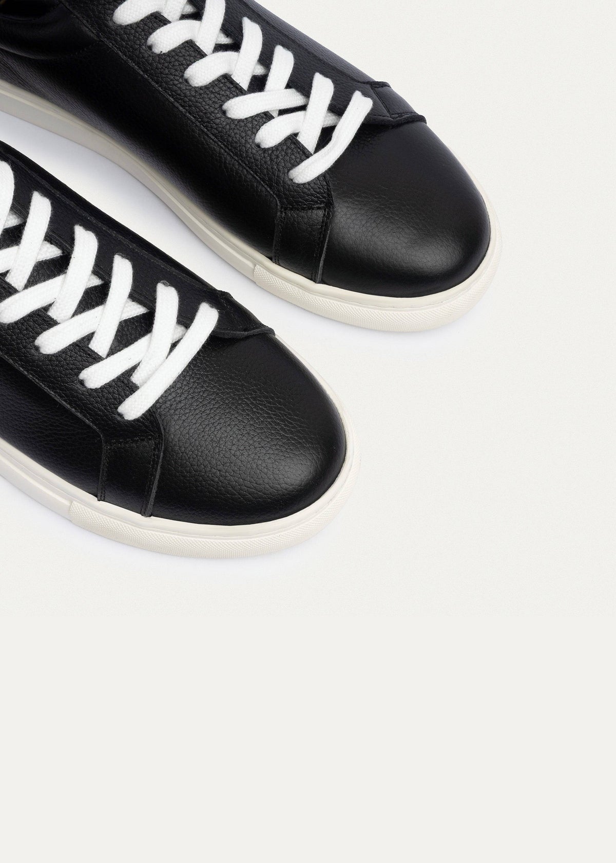Textured Comfort Sneaker — Black