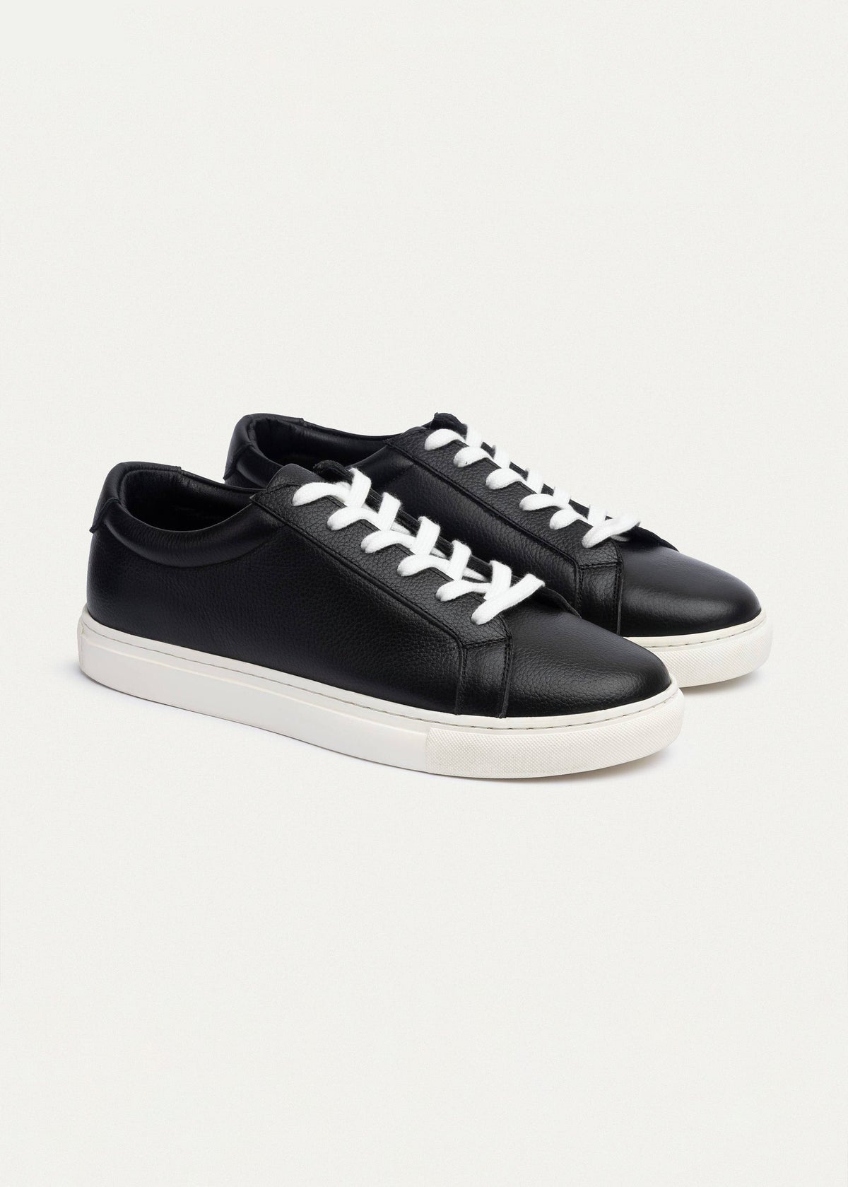 Textured Comfort Sneaker — Black