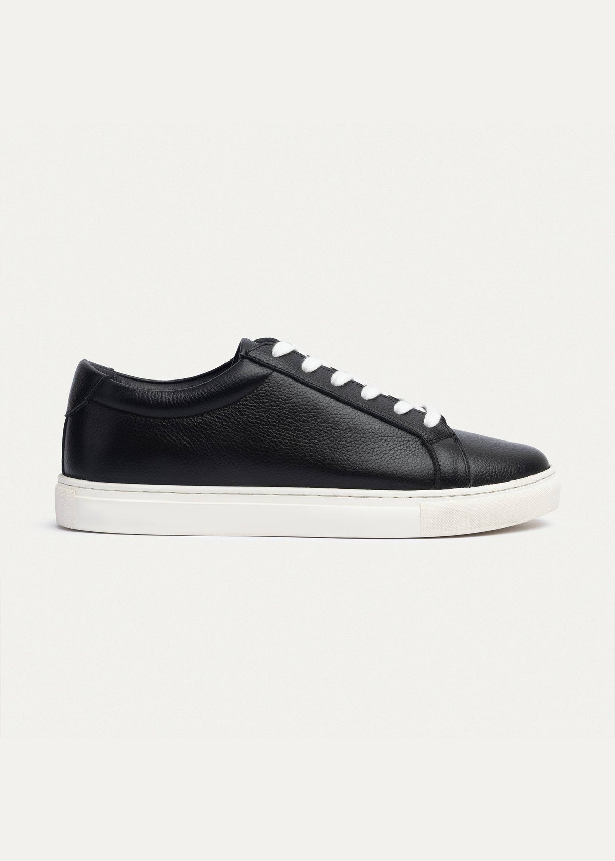 Textured Comfort Sneaker — Black