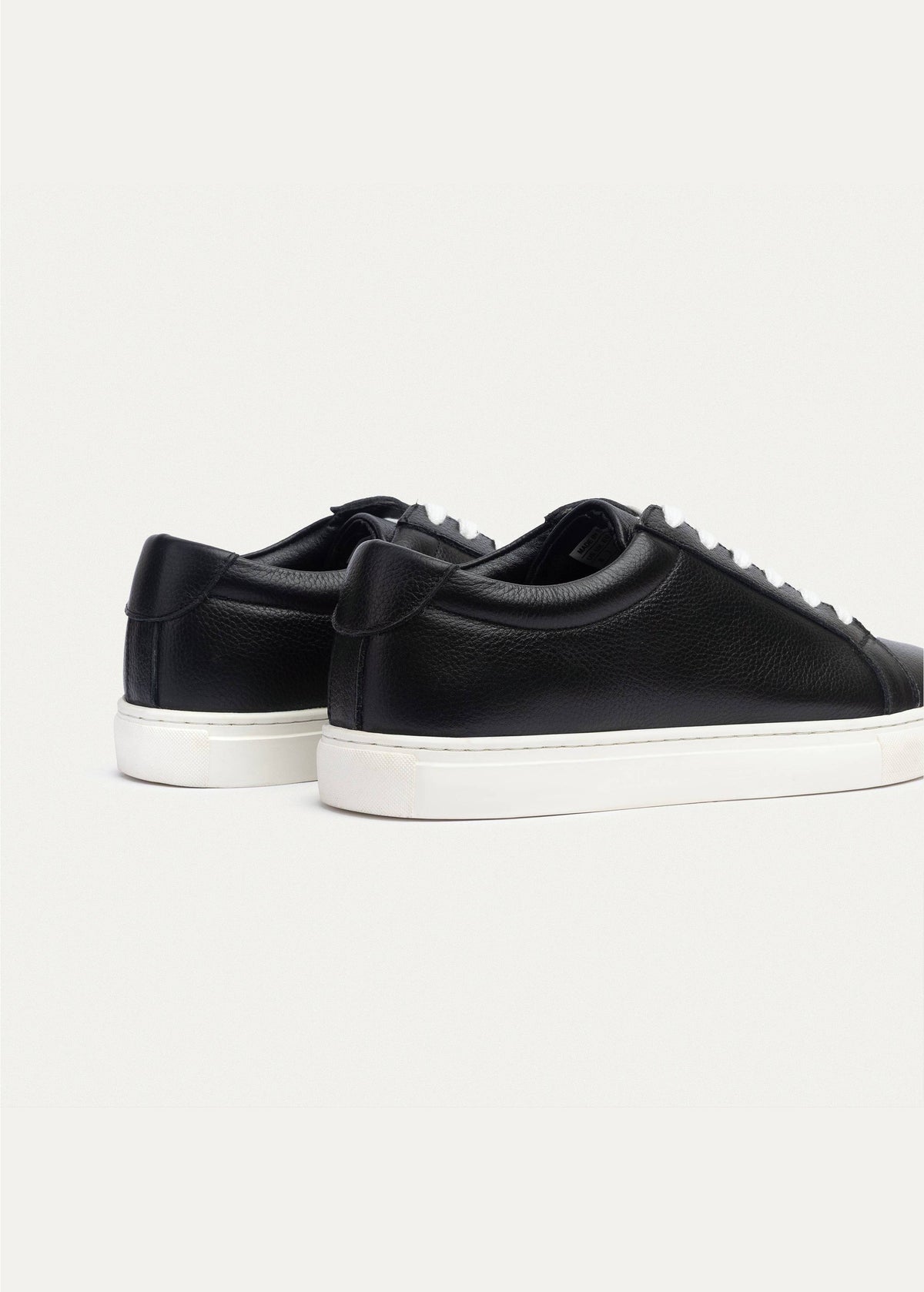 Textured Comfort Sneaker — Black