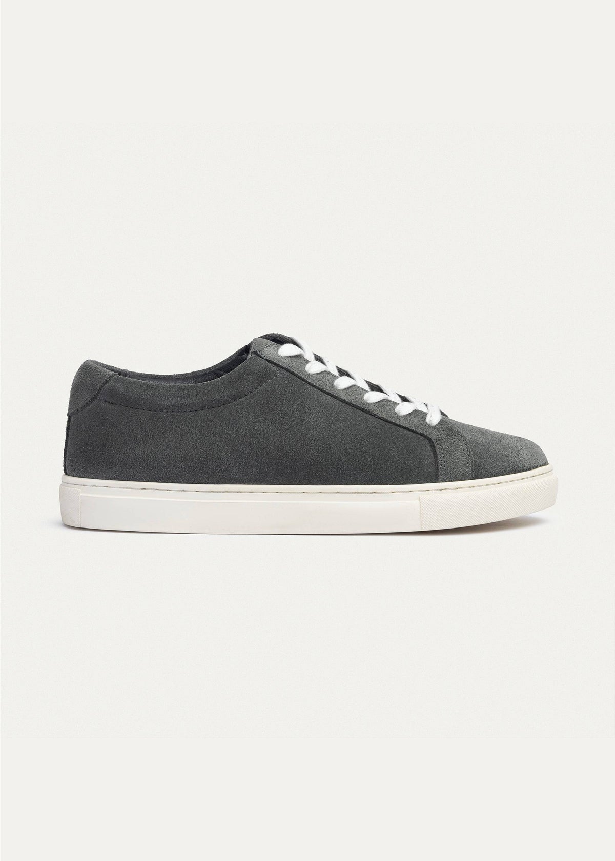 Suede Comfort Sneaker — Gray