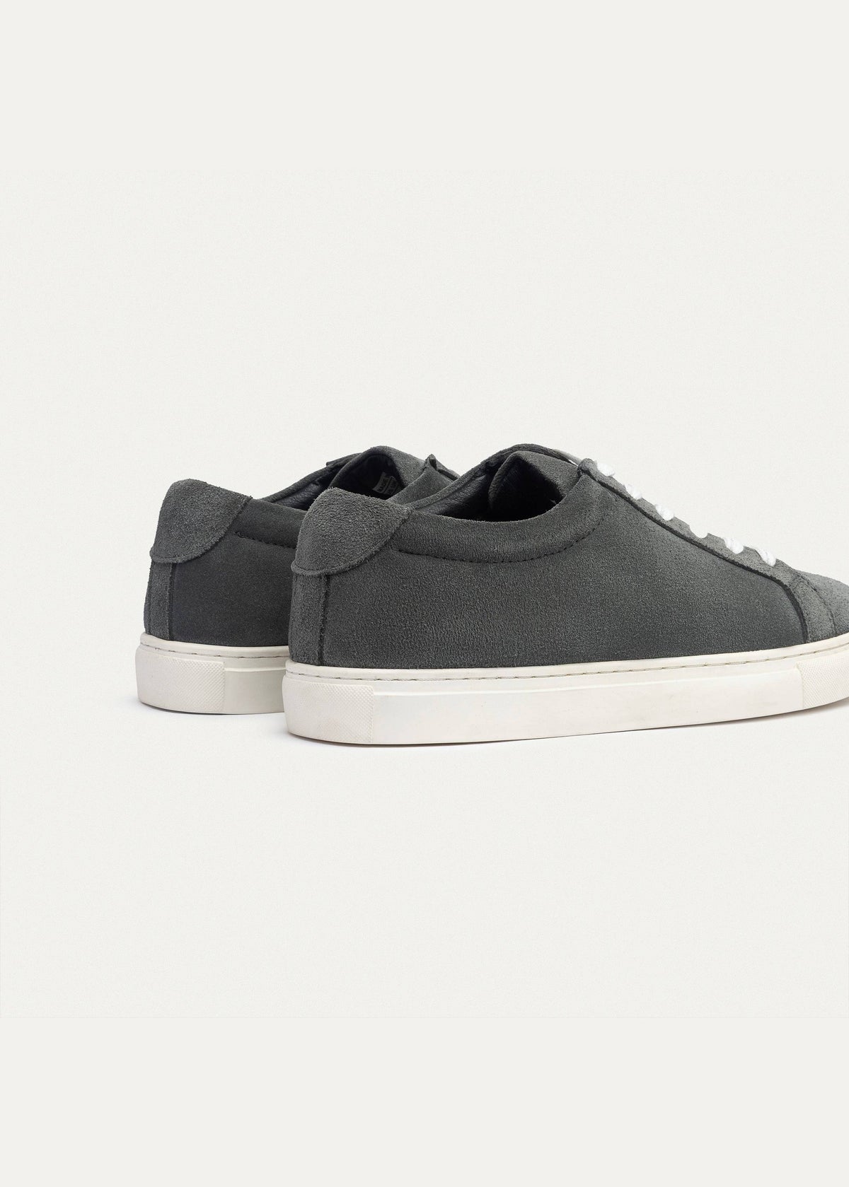 Suede Comfort Sneaker — Gray