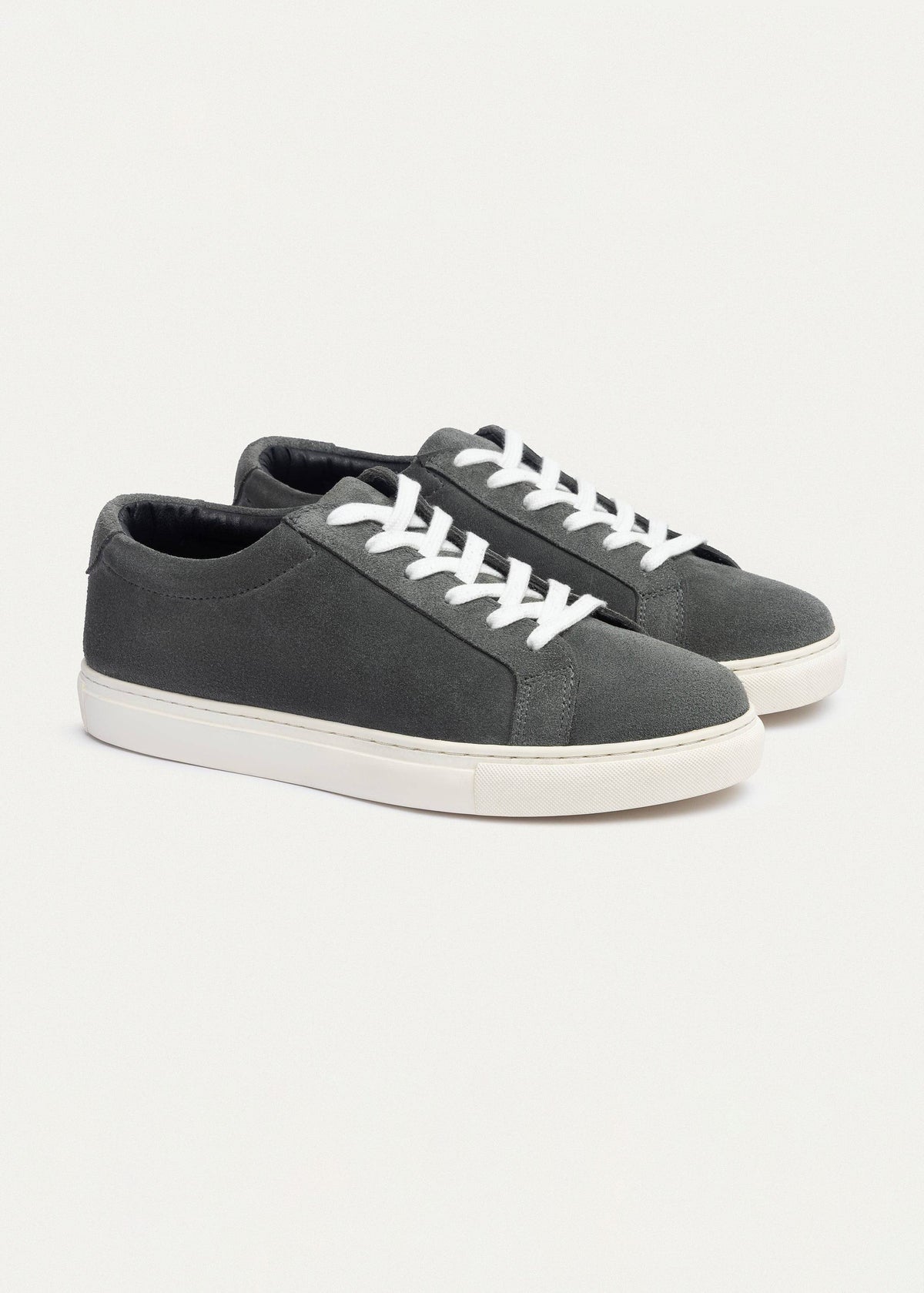 Suede Comfort Sneaker — Gray