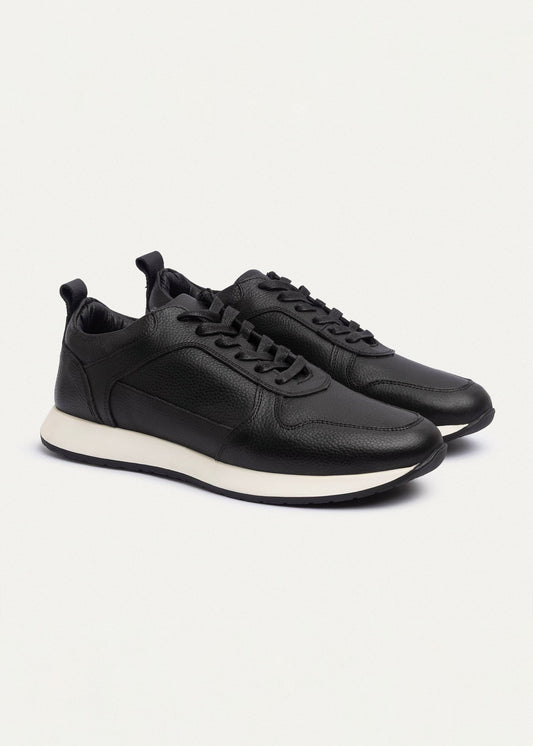Textured Light Comfort Sneaker II — Black